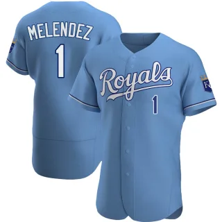Authentic Men's MJ Melendez Kansas City Royals Alternate Jersey - Light Blue