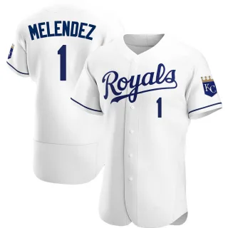 Authentic Men's MJ Melendez Kansas City Royals Home Jersey - White