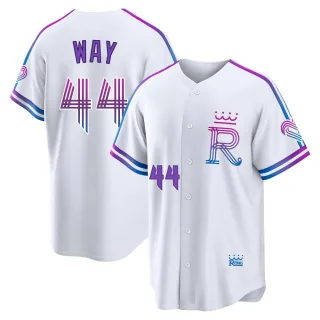 Limited Youth Beck Way Kansas City Royals 2026 City Connect Stadium Jersey - White