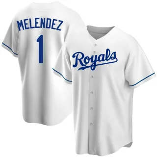 Replica Men's MJ Melendez Kansas City Royals Home Jersey - White